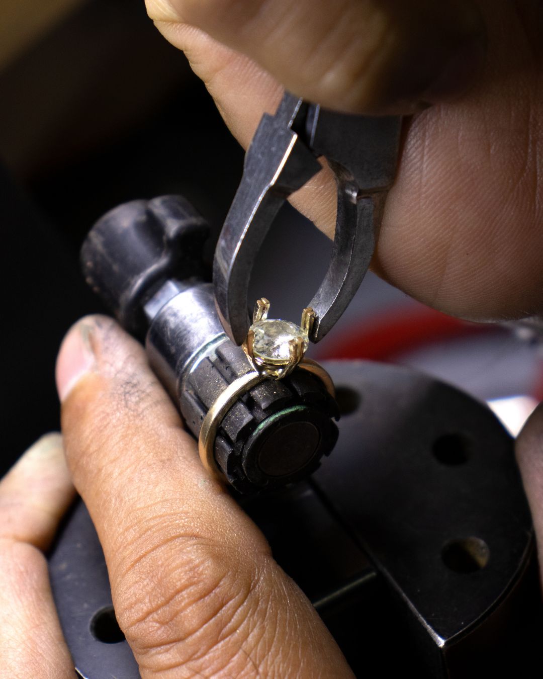 Custom Engagement Ring Handmade