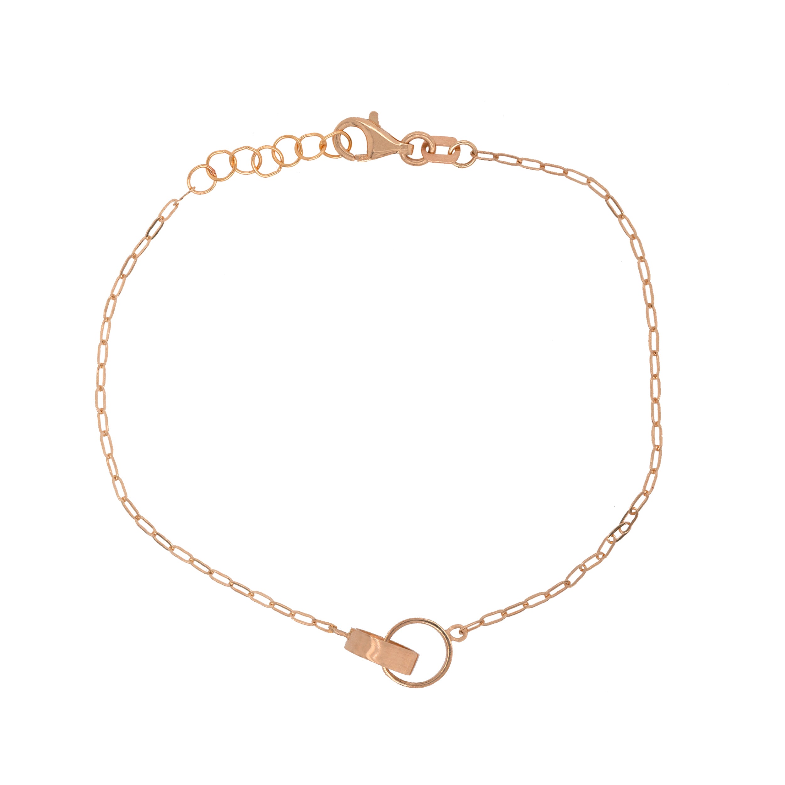 ALBY 14k Gold Link Bracelet