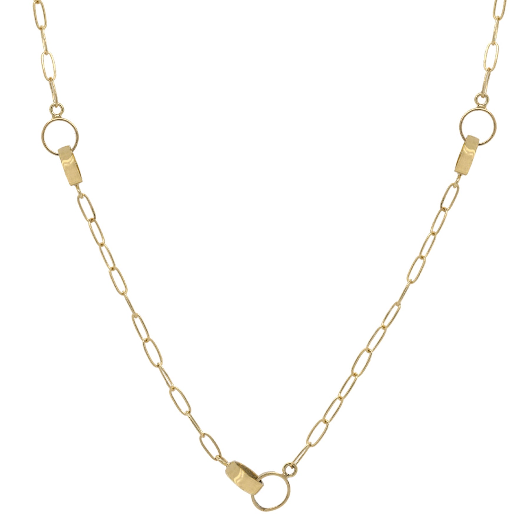 ALIN 14k Gold Link Necklace
