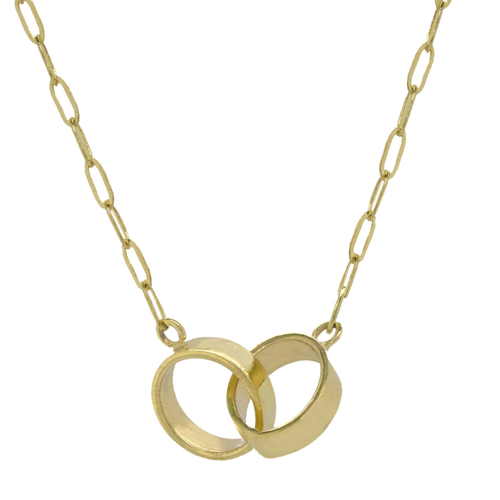 ALLY 14k Gold Link Necklace
