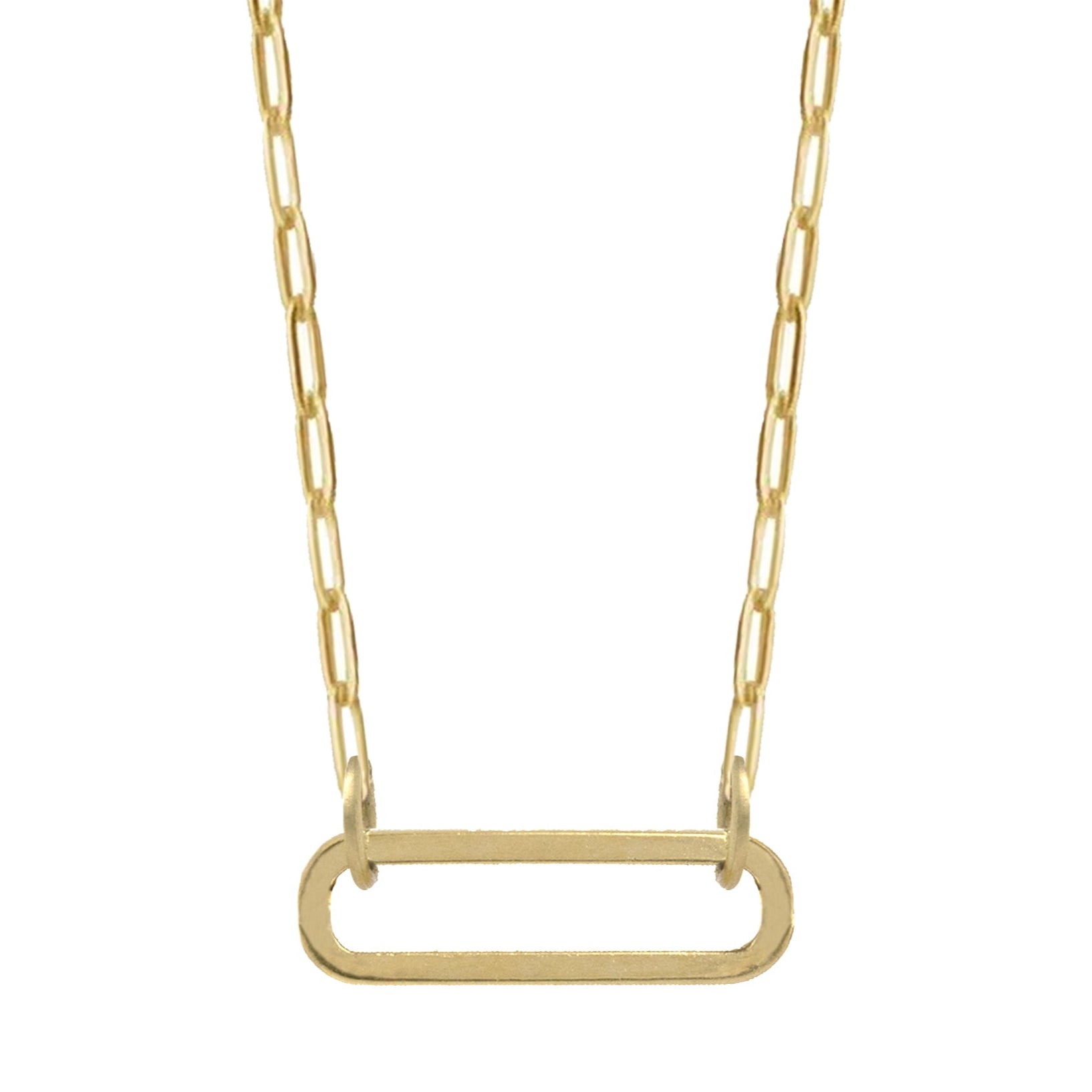 ALVA 14k Gold Link Necklace