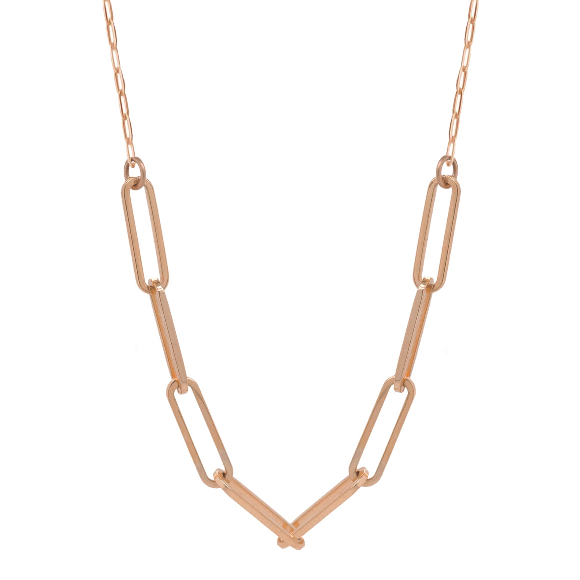 ALYS 14k Gold Link Necklace