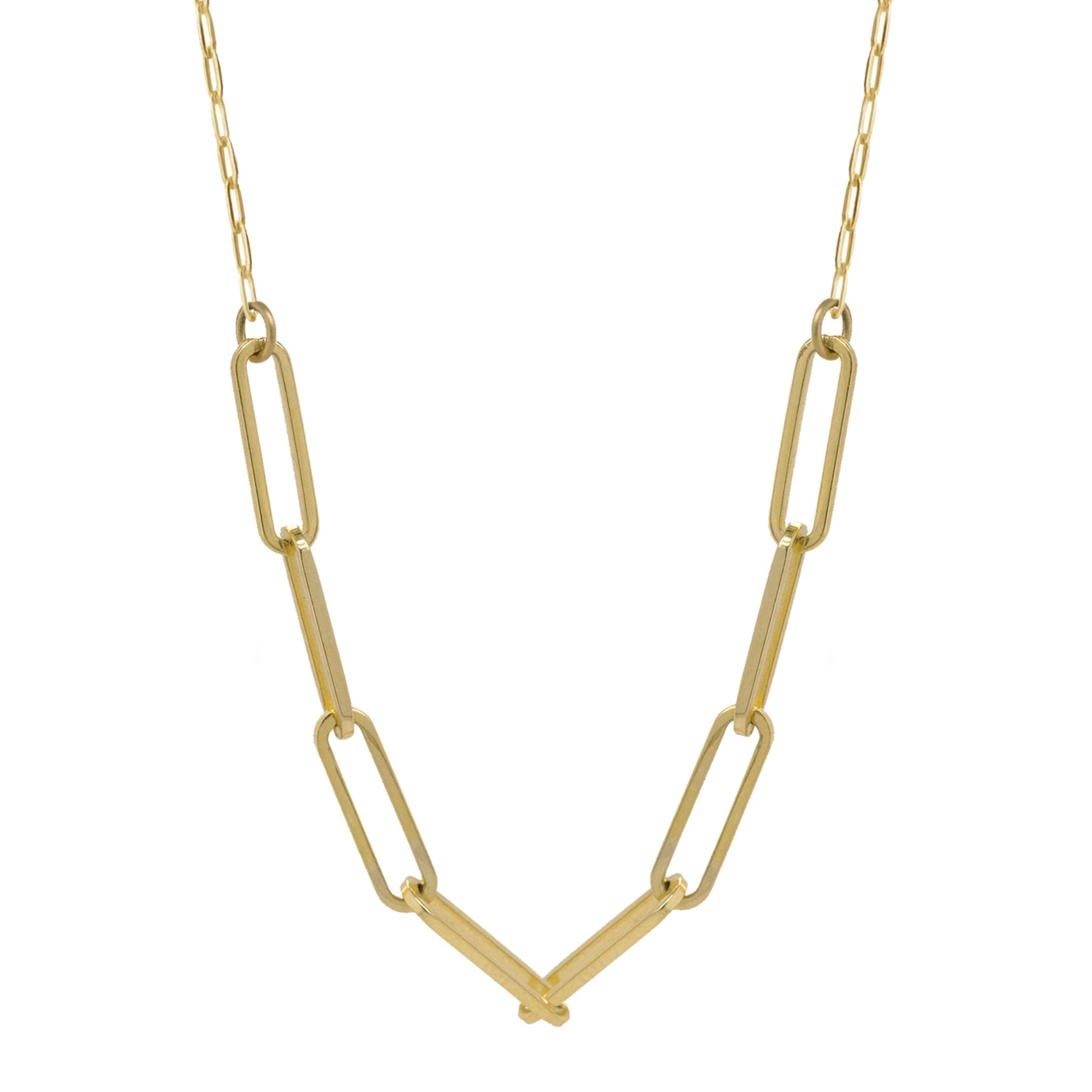 ALYS 14k Gold Link Necklace