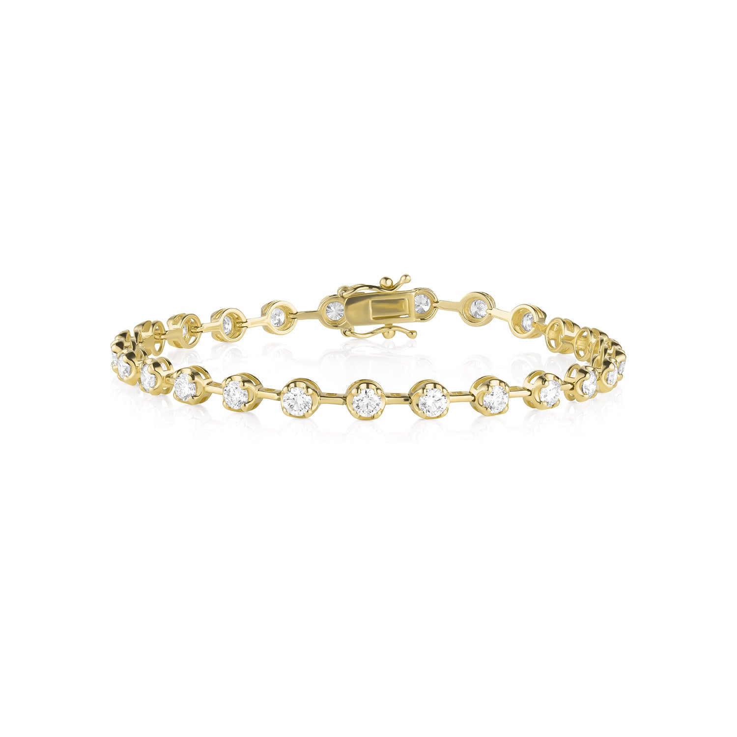 BALI 14k Diamond Tennis Bracelet