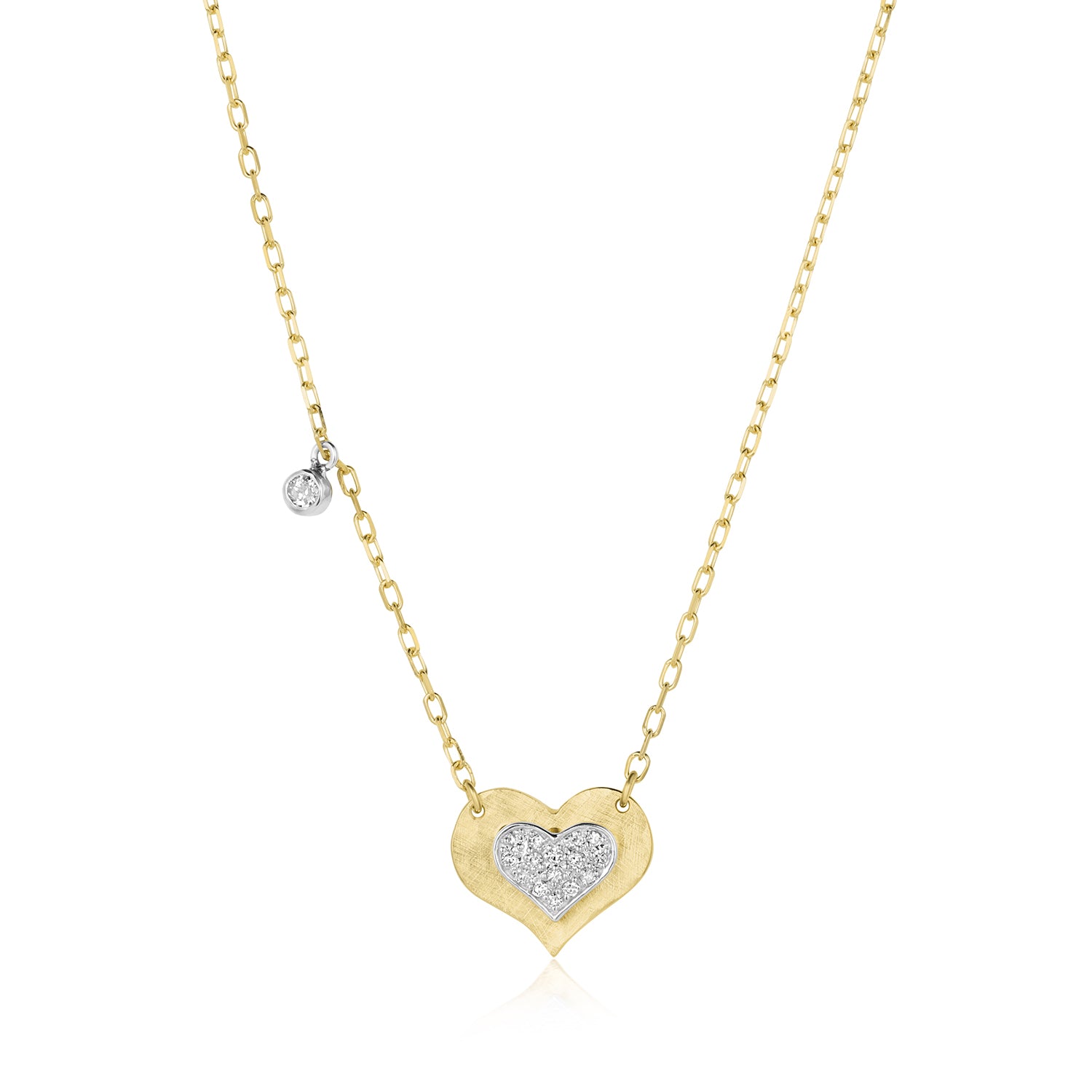 LORZ 14k Gold Heart