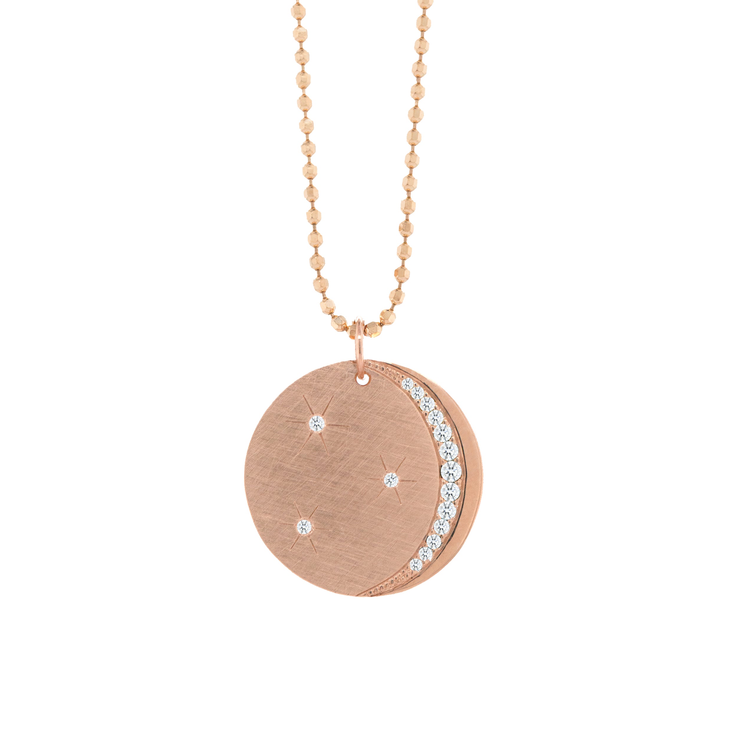 MAYA 14k Gold Disc Medallion