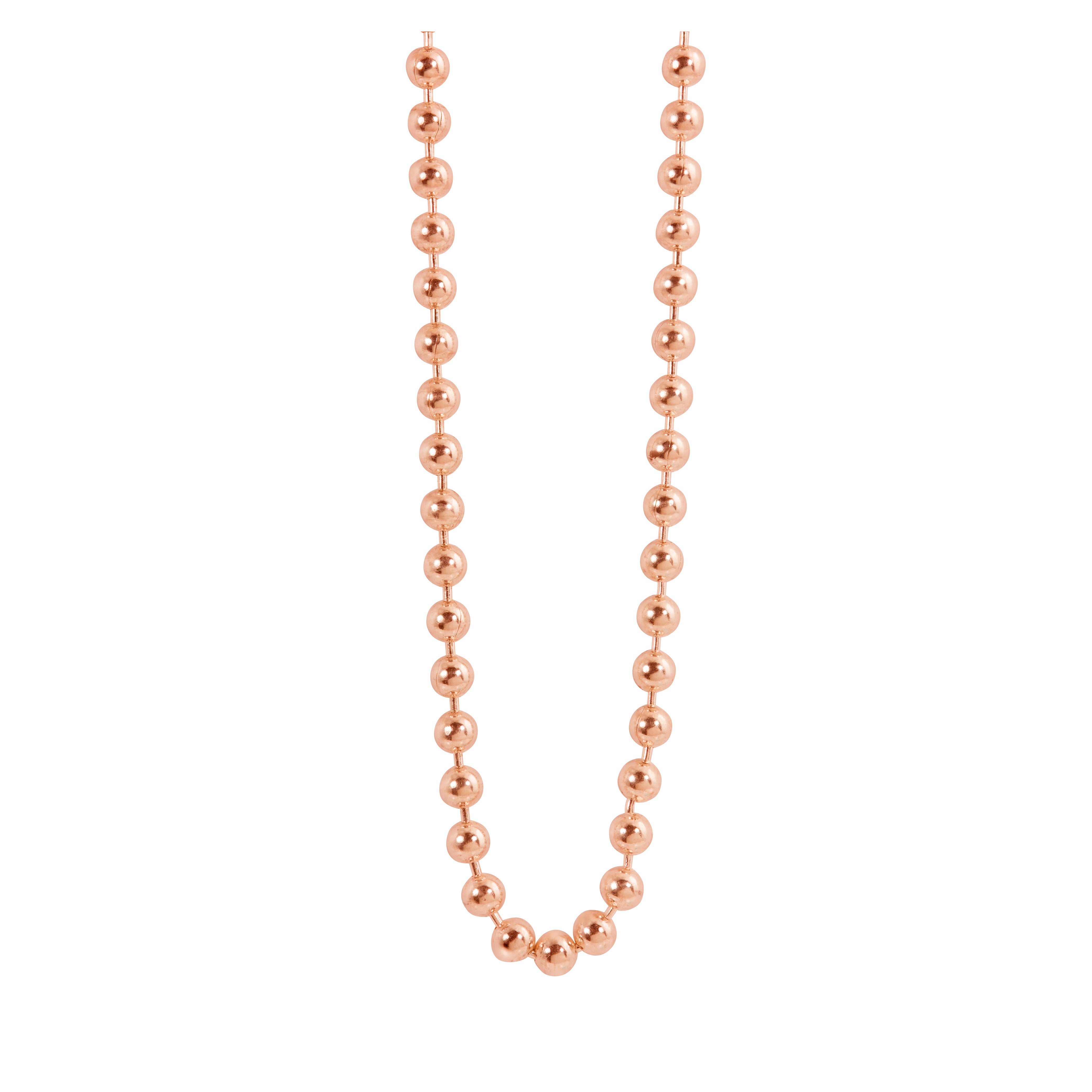 14k rose gold 2.0mm ball chain