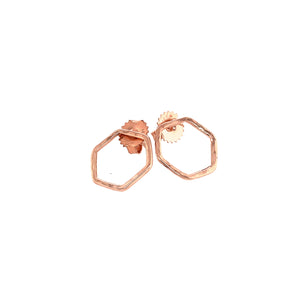 14k rose gold GOUL earrings