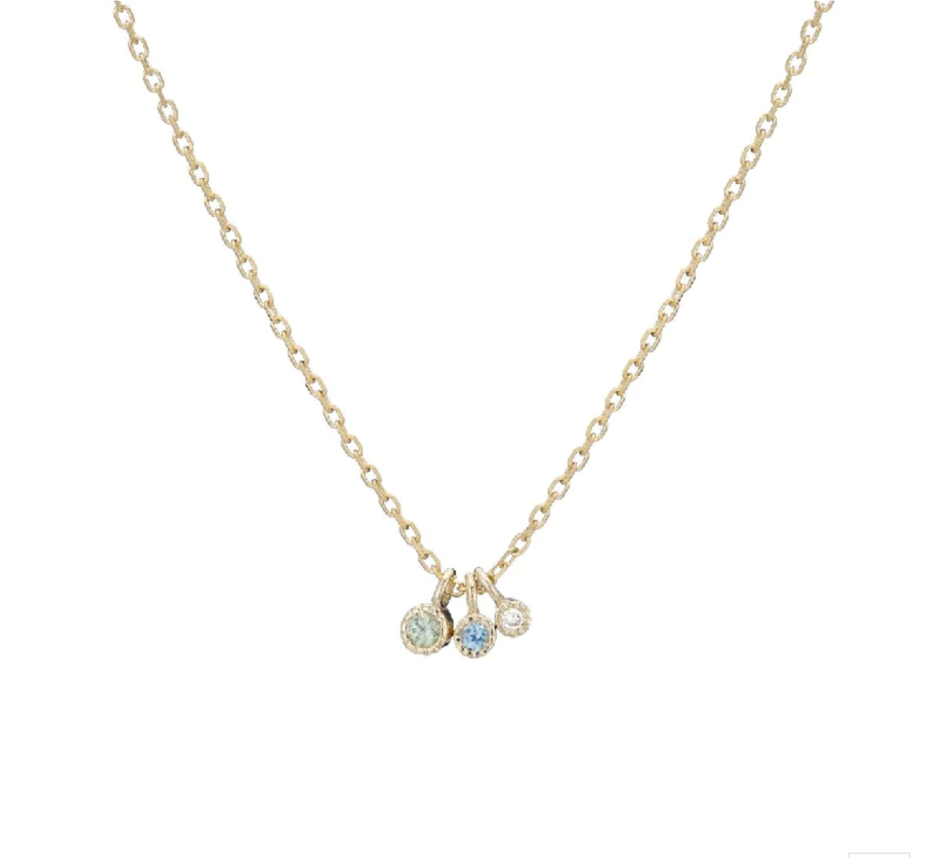 Jennie Kwon Moon Drop Necklace