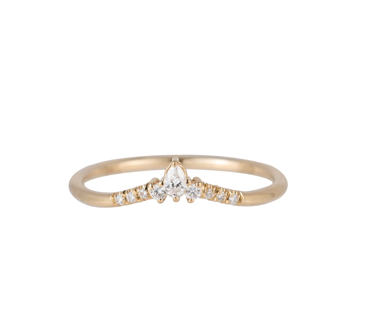 Jennie Kwon Diamond Peak Ring