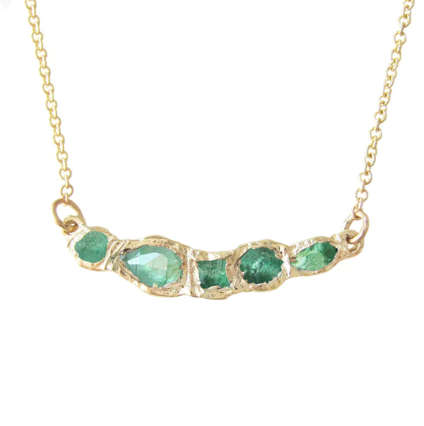 Misa Journey Treasure Emerald Necklace