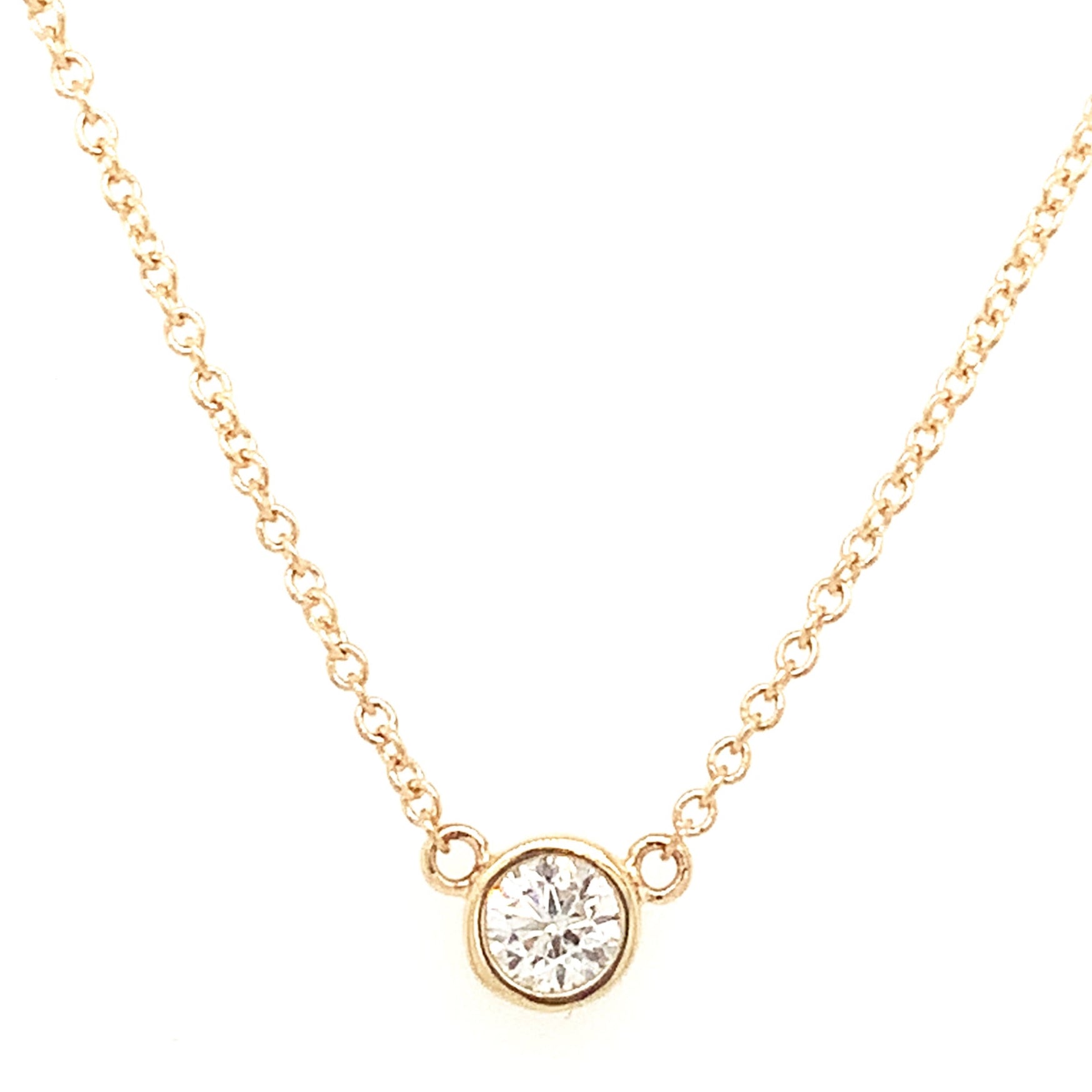 OTTO 14k Gold Diamond Necklace
