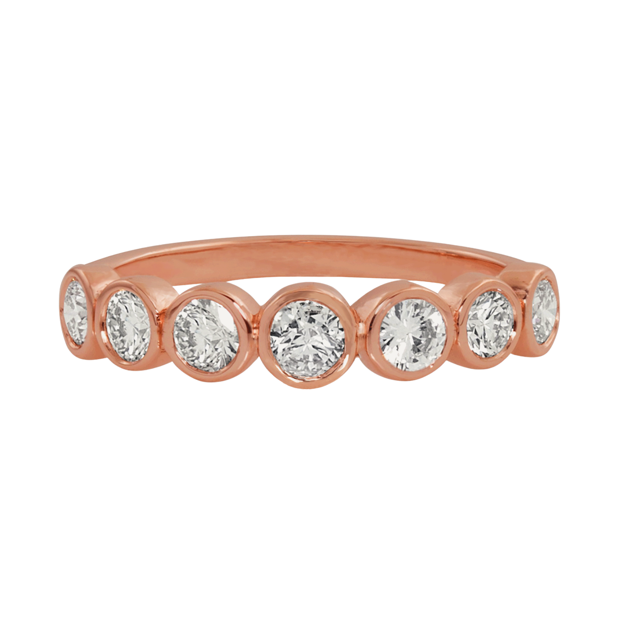 REMO 14k Gold Diamond Band