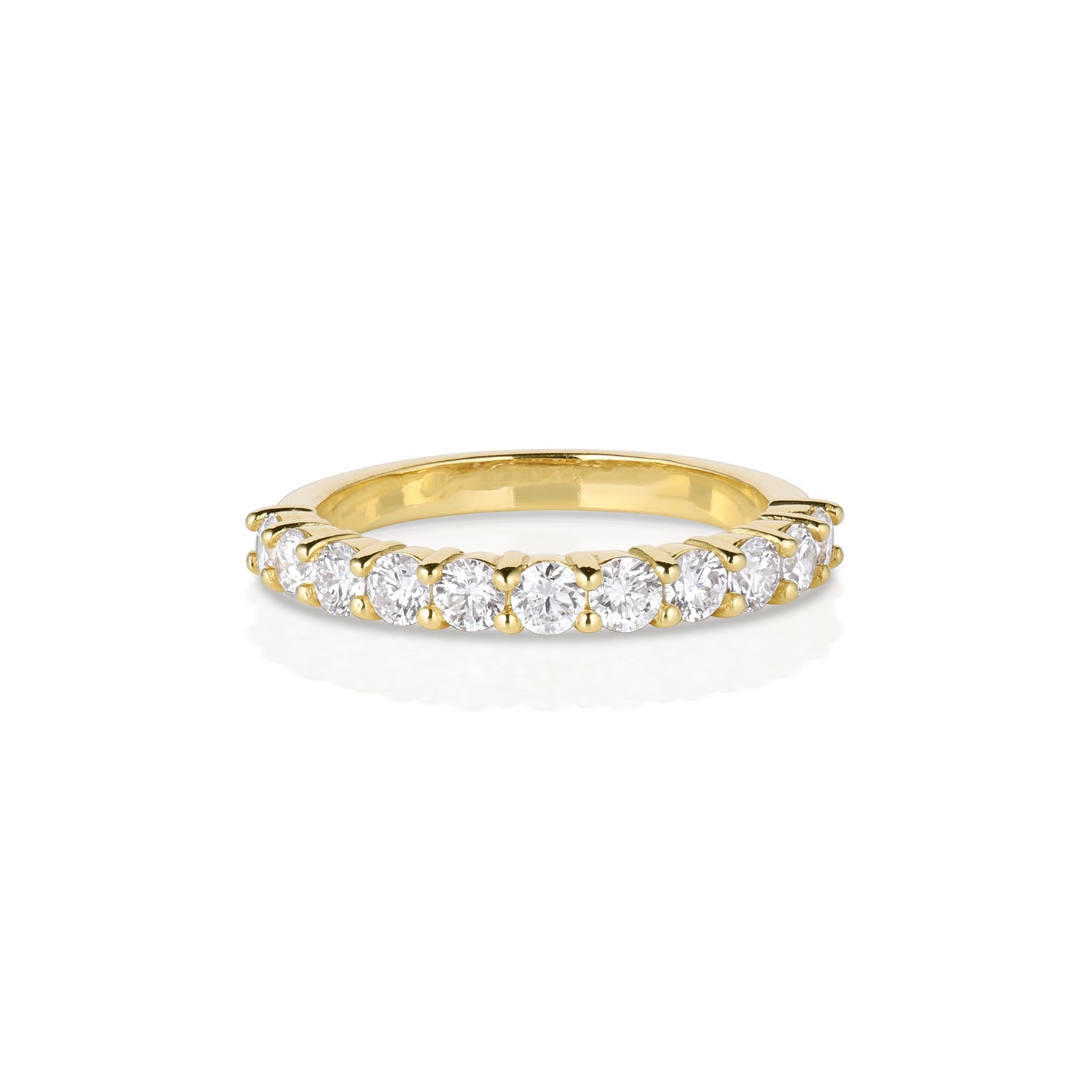 RYLI 14k Gold Half Eternity Band