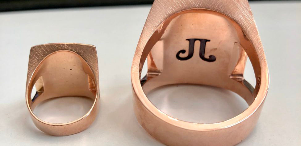 Game of Thrones actor, Kristian Nairn, hits the red carpet for the season 8 premier wearing custom made ring by Julez Bryant.