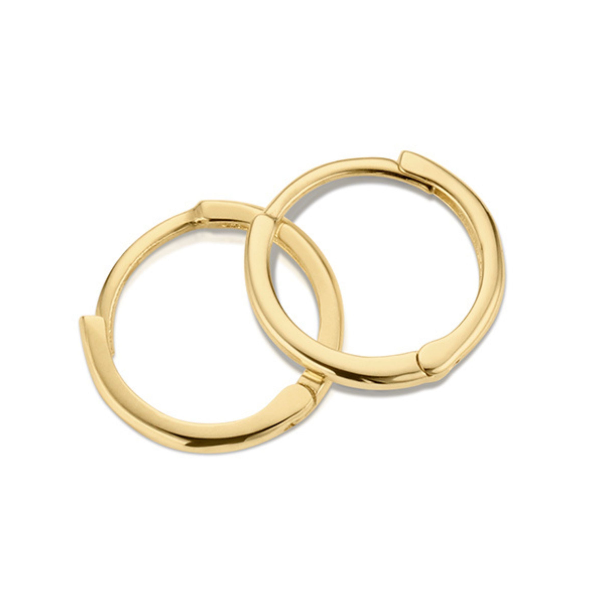 14k Gold Simple Baby Hoops-Lark Collection by JB