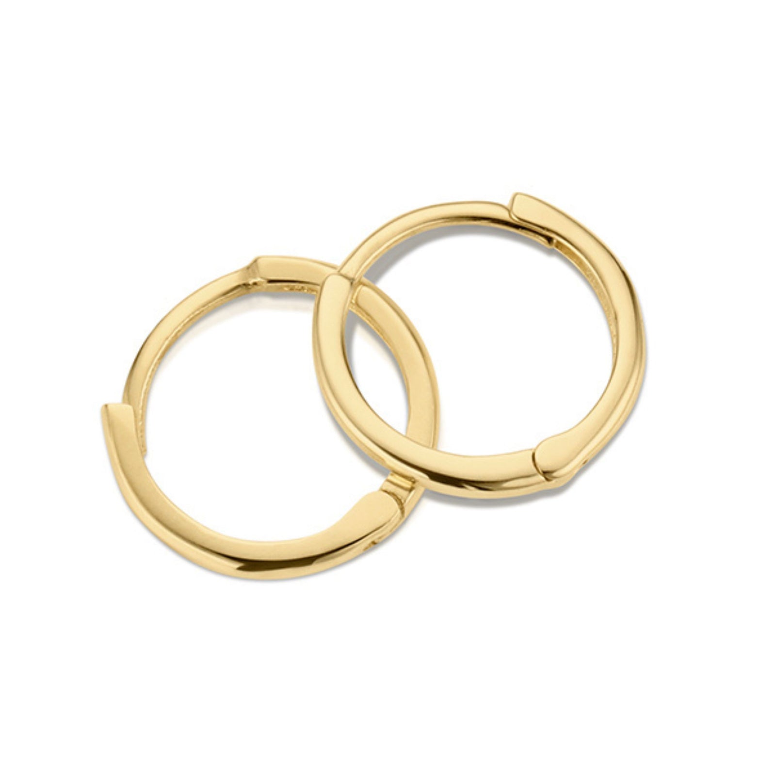 LARK by JB 14k Gold Simple Baby Hoops