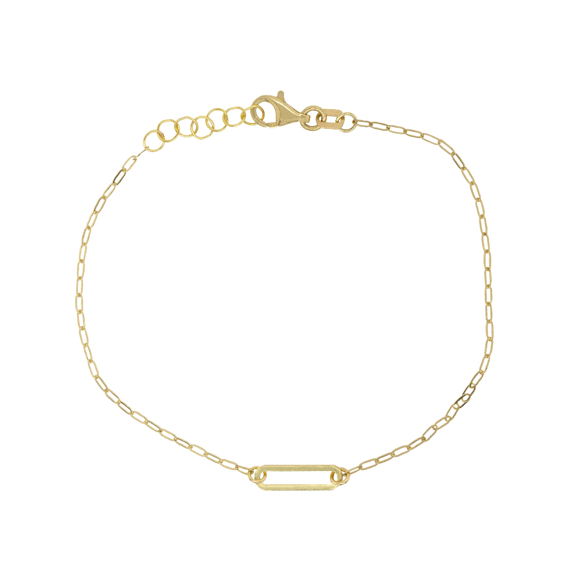 ALBA 14k Gold Link Bracelet