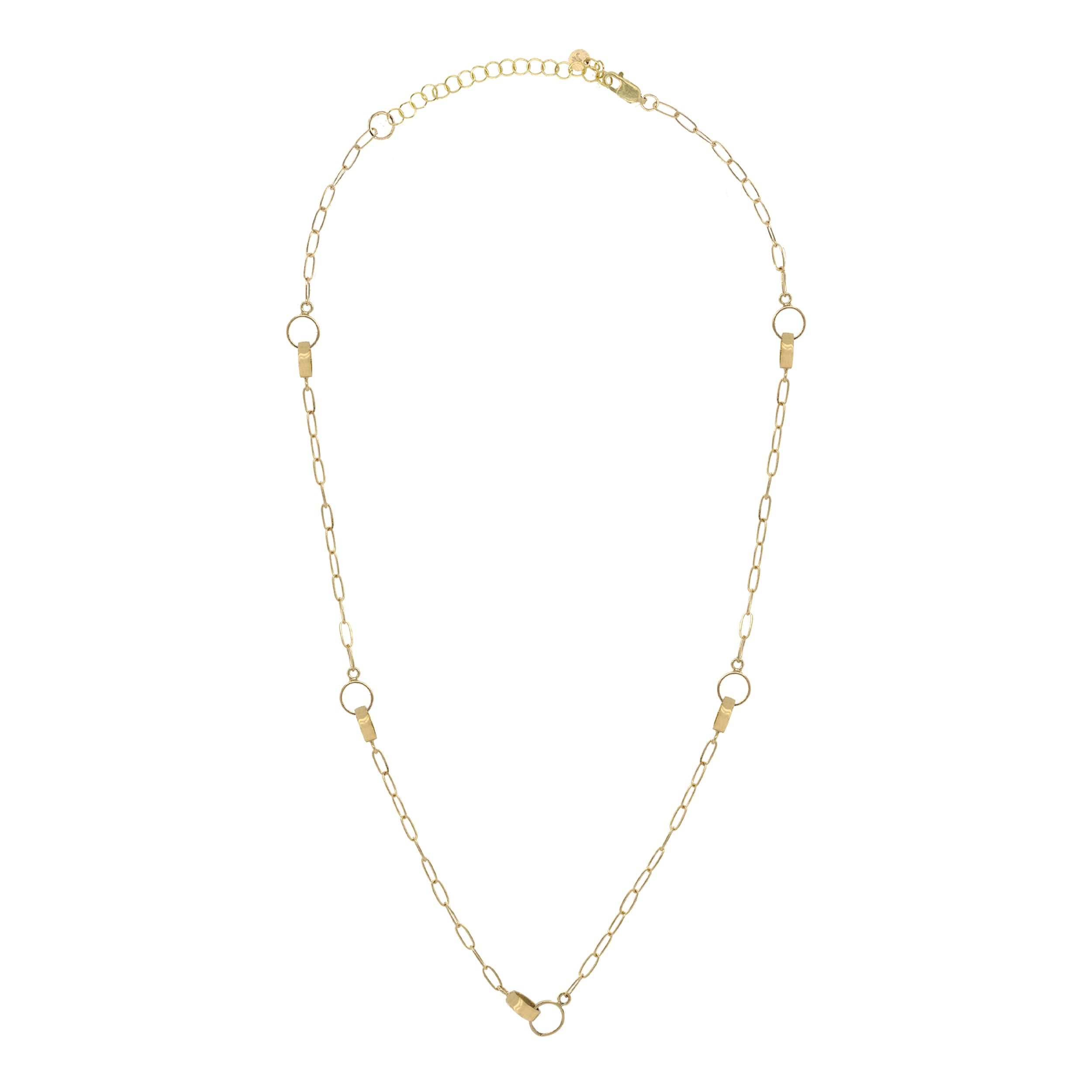 ALIN 14k Gold Link Necklace