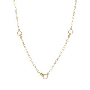ALIN 14k Gold Link Necklace