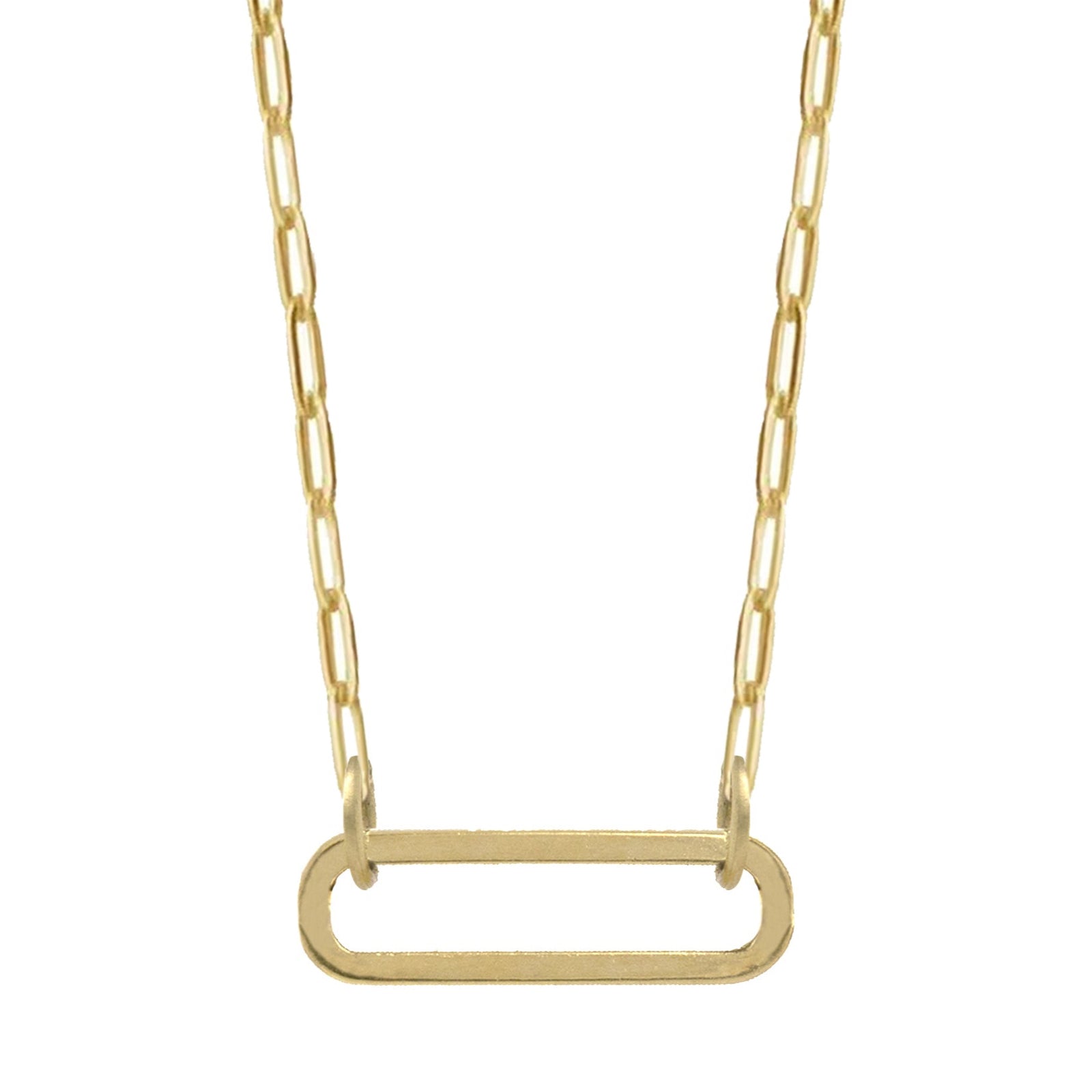 ALVA 14k Gold Link Necklace