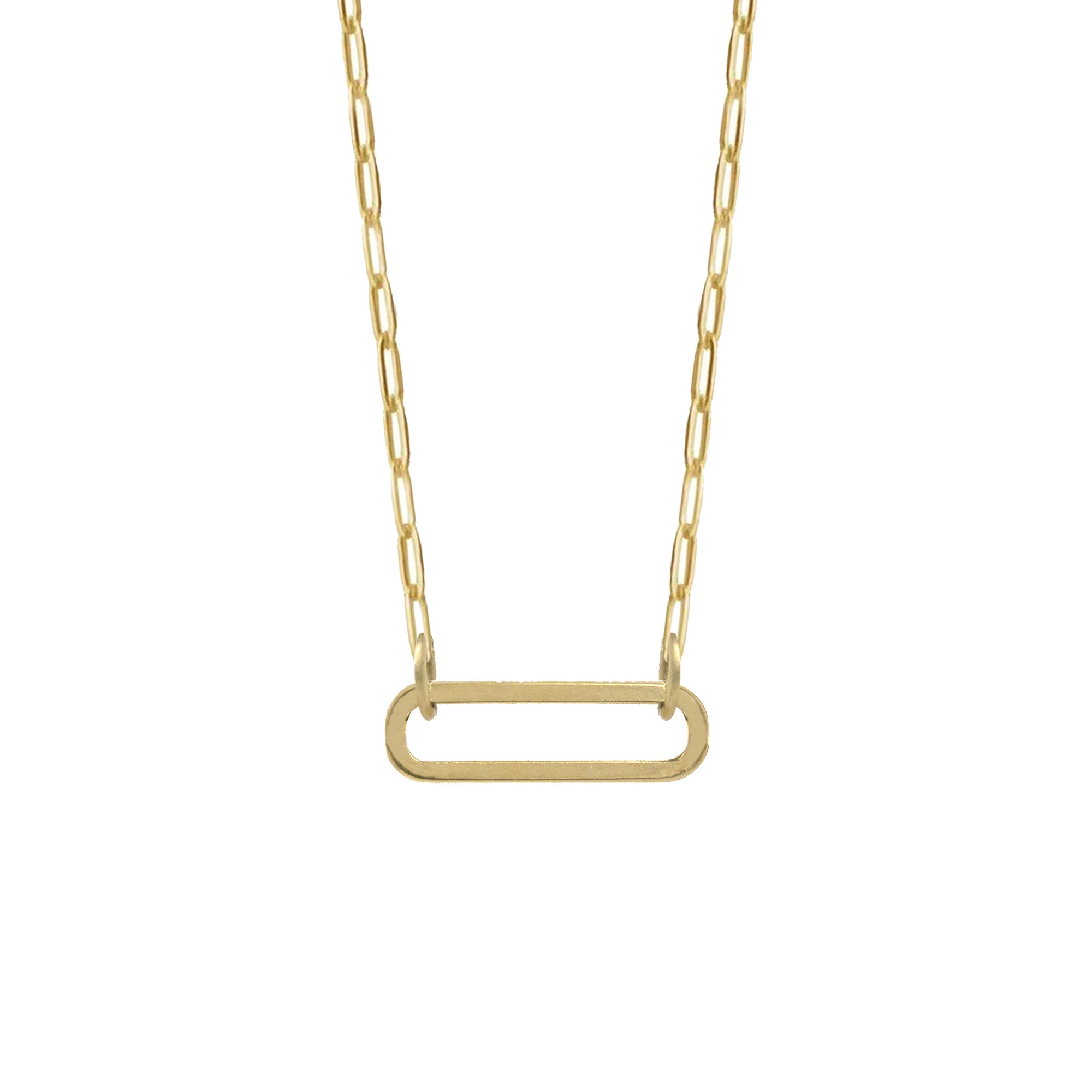 ALVA 14k Gold Link Necklace