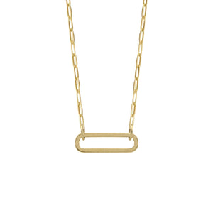 ALVA 14k Gold Link Necklace