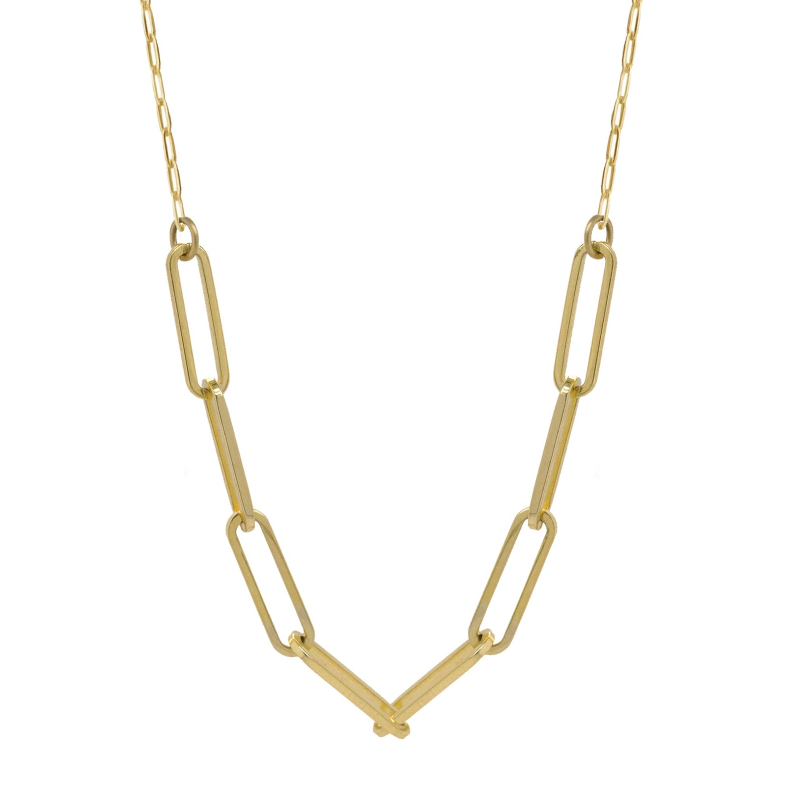 ALYS 14k Gold Link Necklace