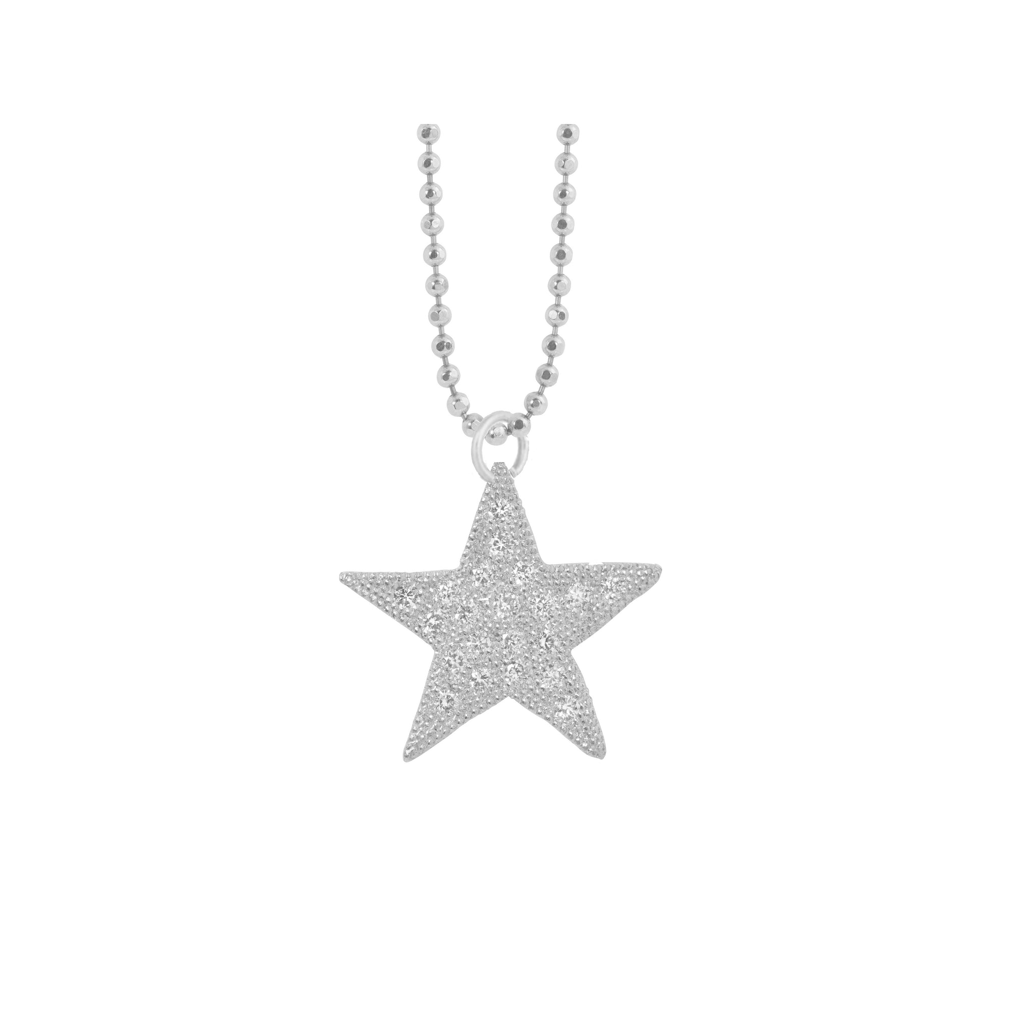 AUDI 14k Gold Small Diamond Star