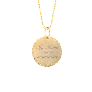 MAMA MNTN 14k Small Charm