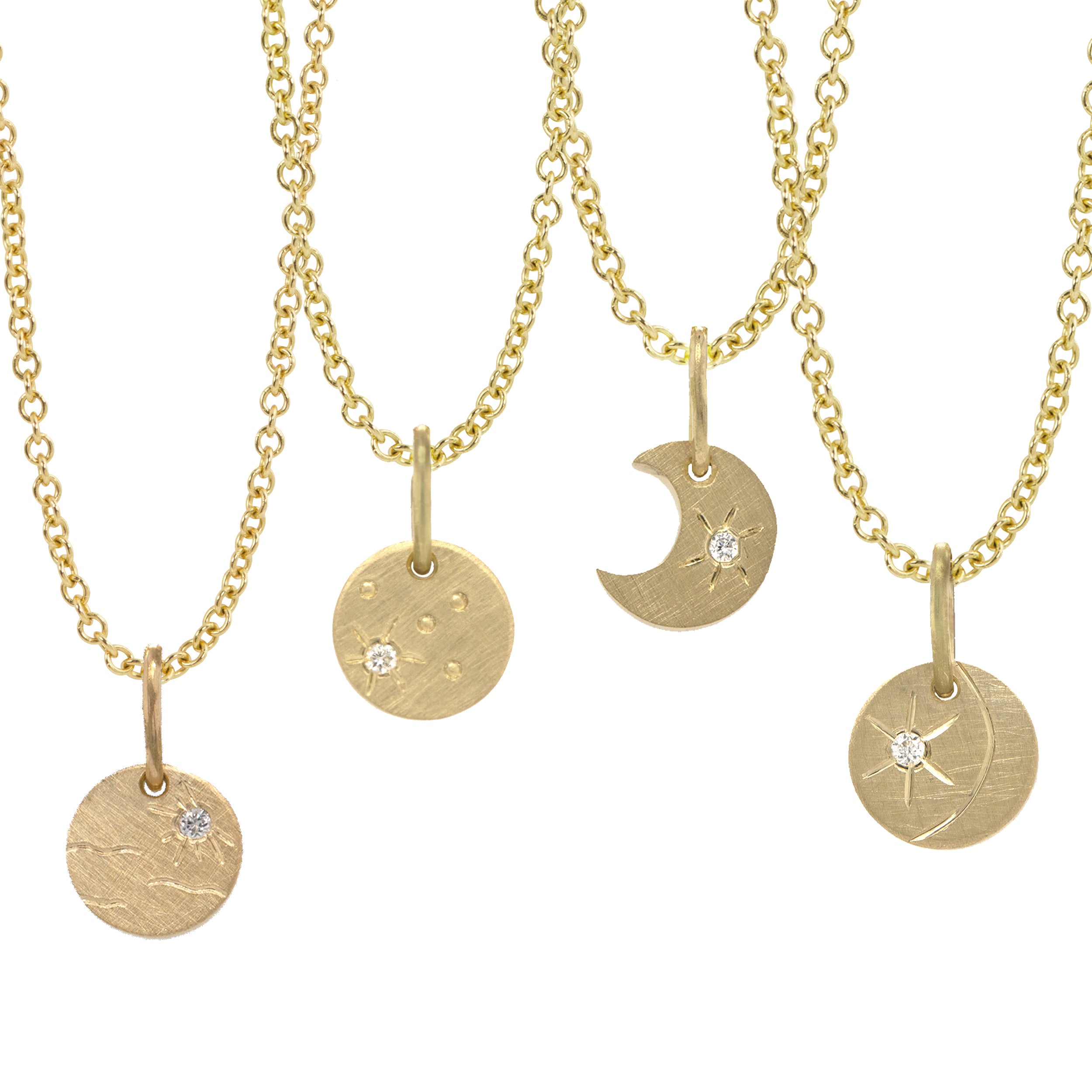 MOONEY 14k Gold Teeny Tiny Charm