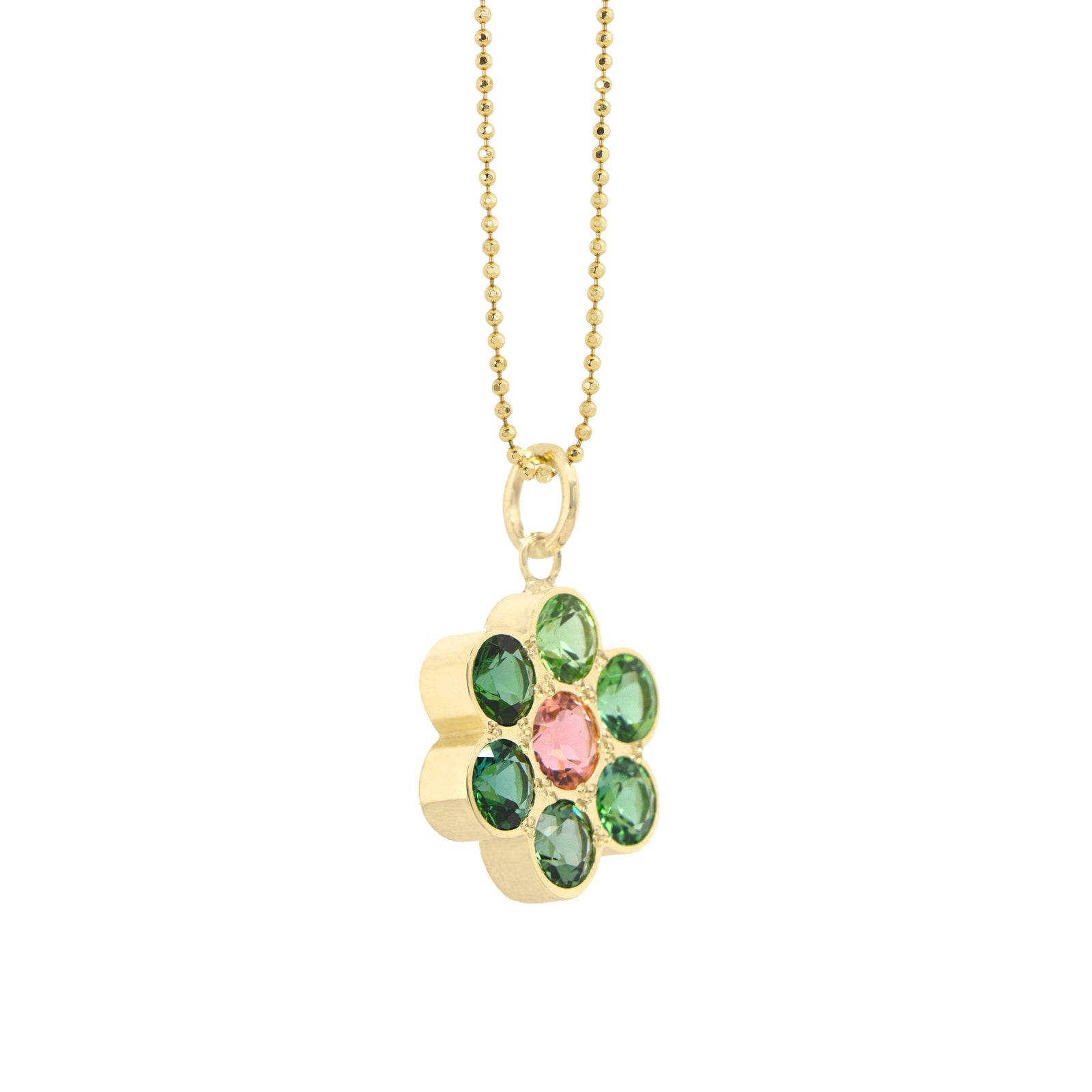 CLARA 14K Gold Genu Flower