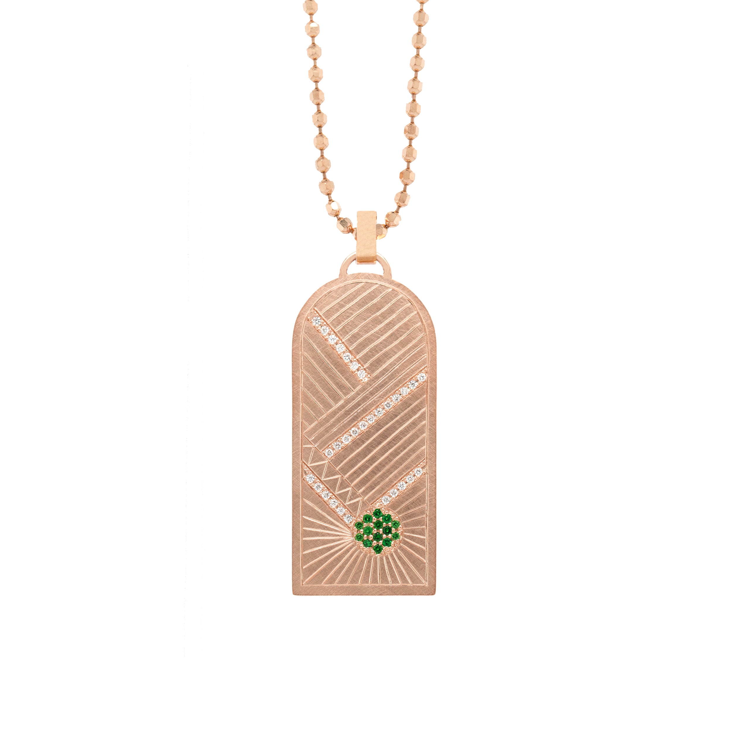 GALAXY 14k Gold Portals Pendant