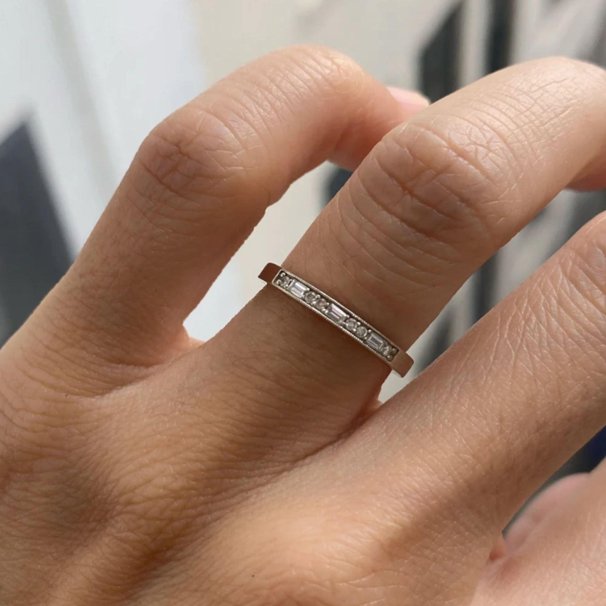 Jennie Kwon Staccato Diamond Ring