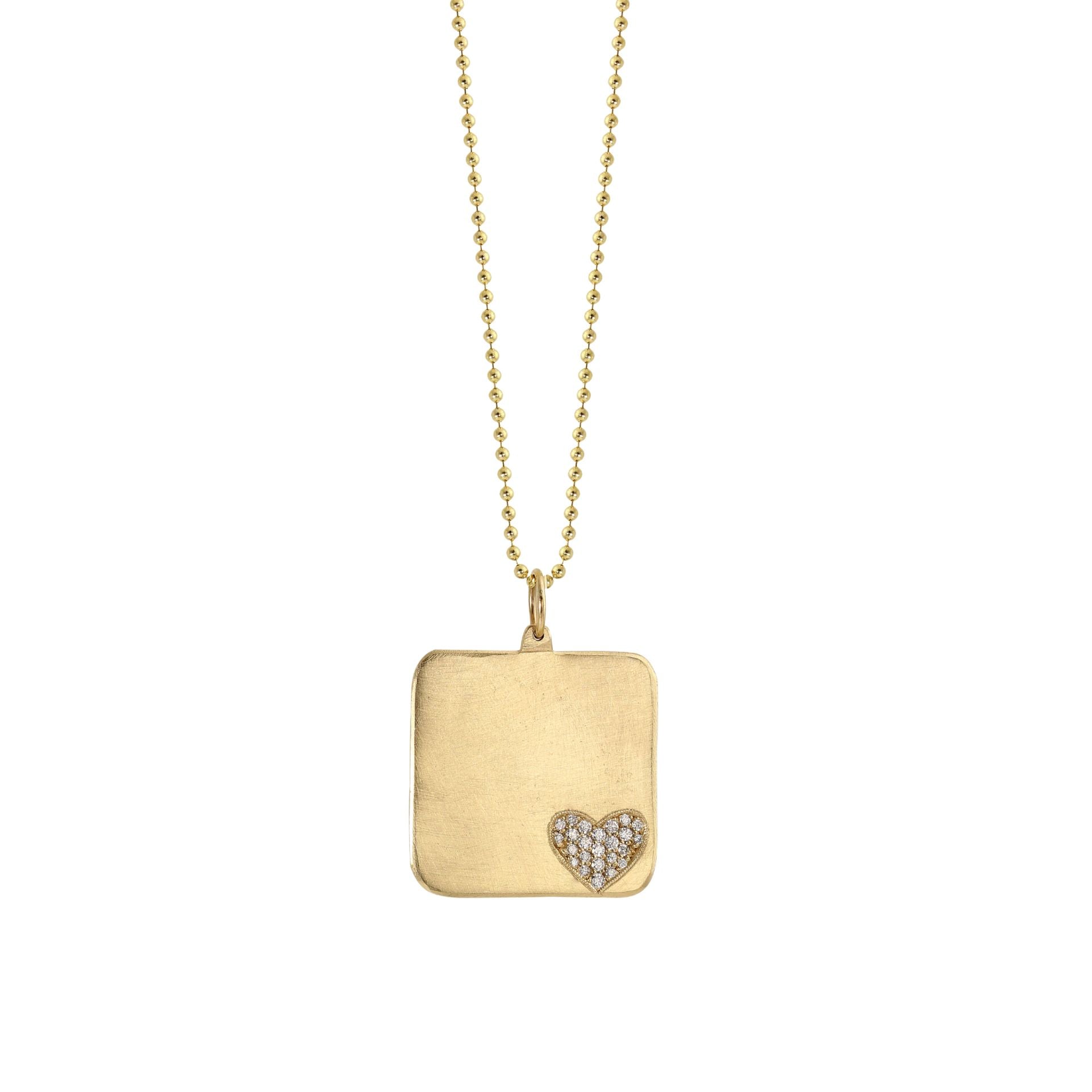 LILY 14k Gold Heart Pendant