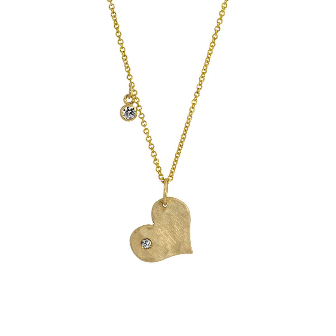 Lana_Bezi  14 gold heart pendant