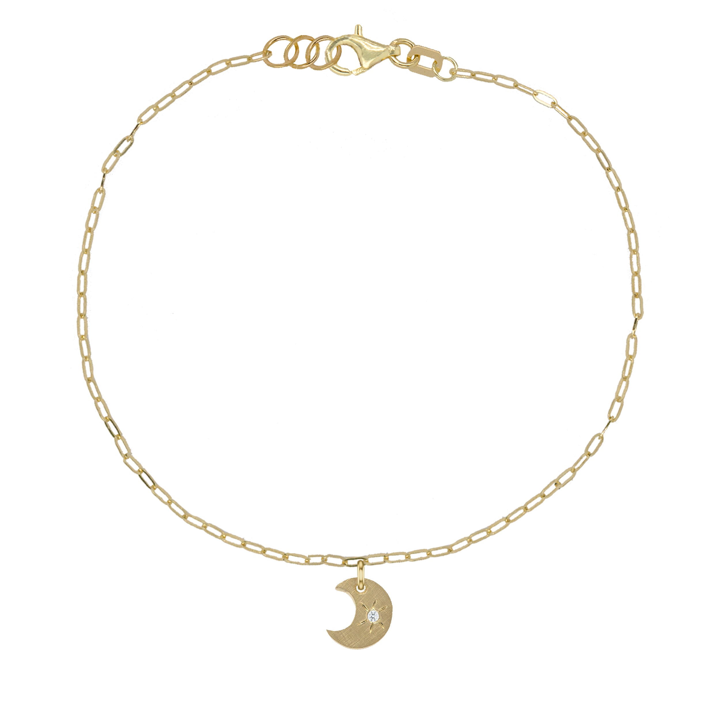 MOONEY 14k Gold Teeny Tiny Bracelet