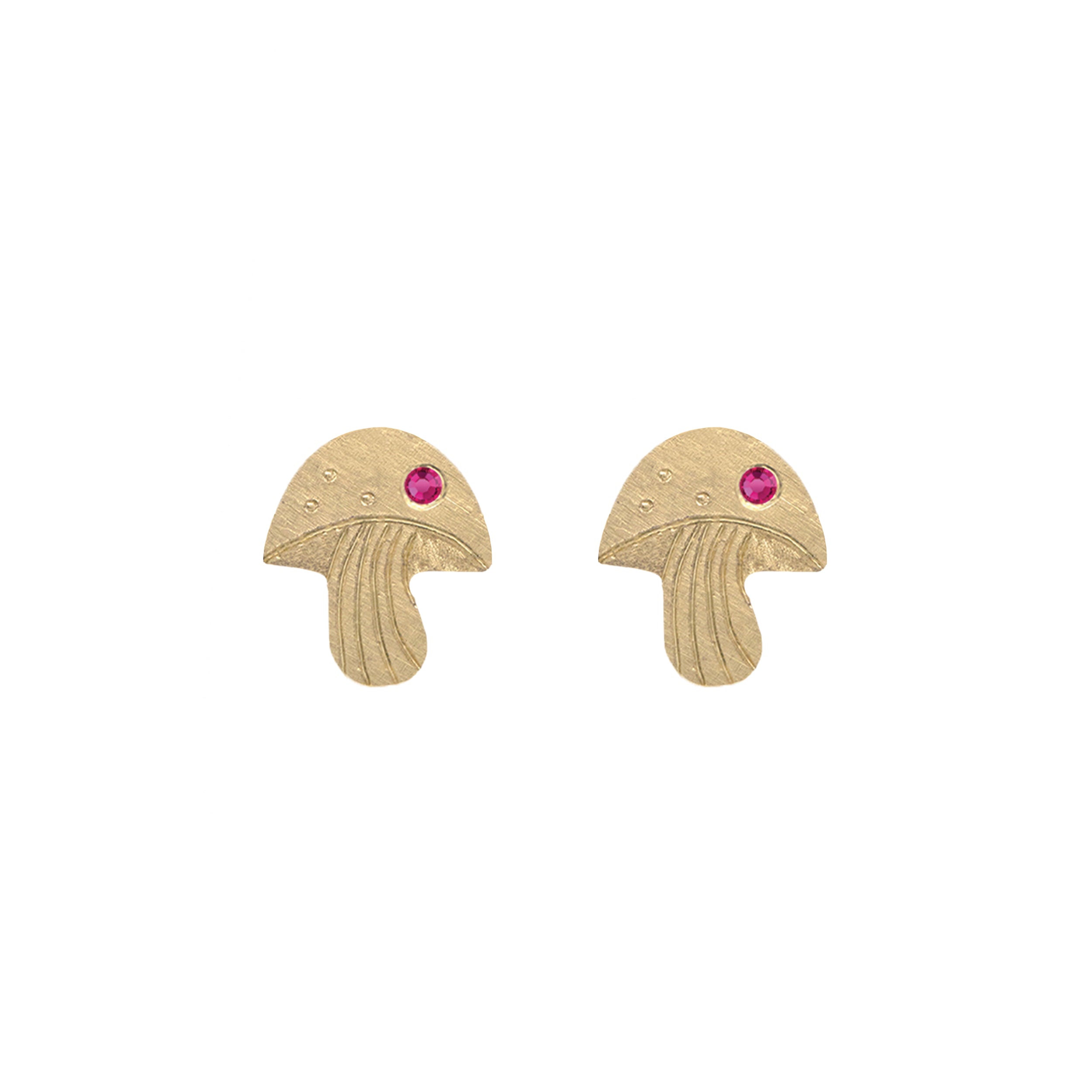 MUSHY 14k Gold Teeny Tiny Earrings