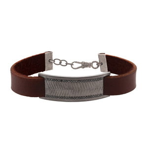 SHAUN Leather Band Bracelet