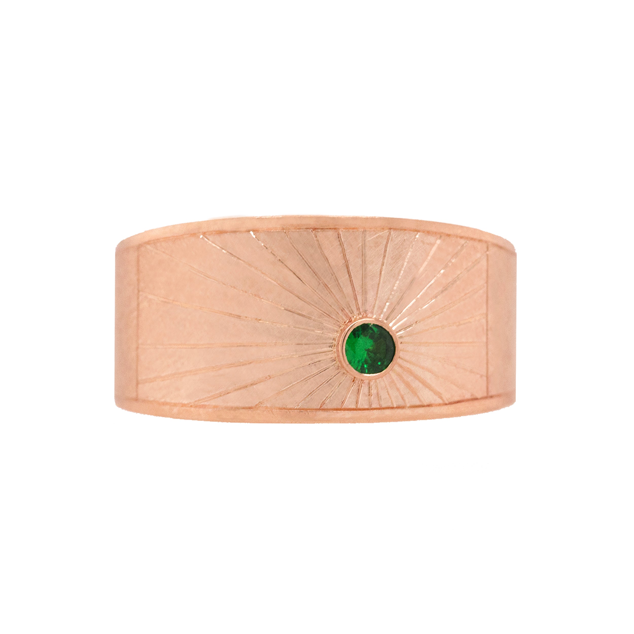 VENUS 14k Gold Wide Band