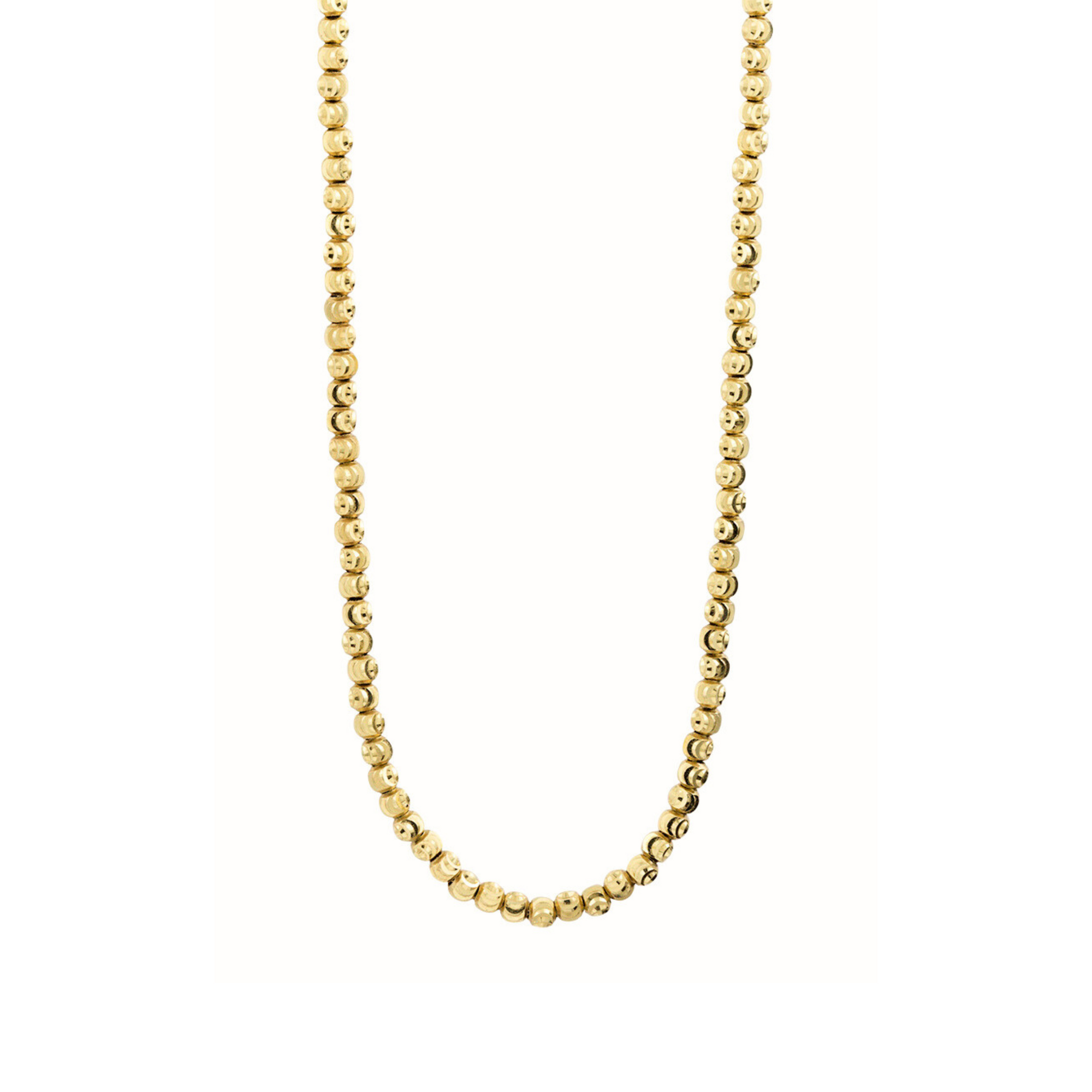 YG Moca 14k gold choker necklace