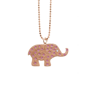 ELLI Medium 14k Gold Elephant