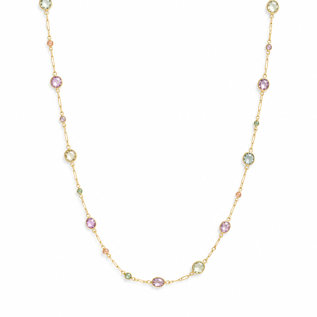 24" keywest chain on white background