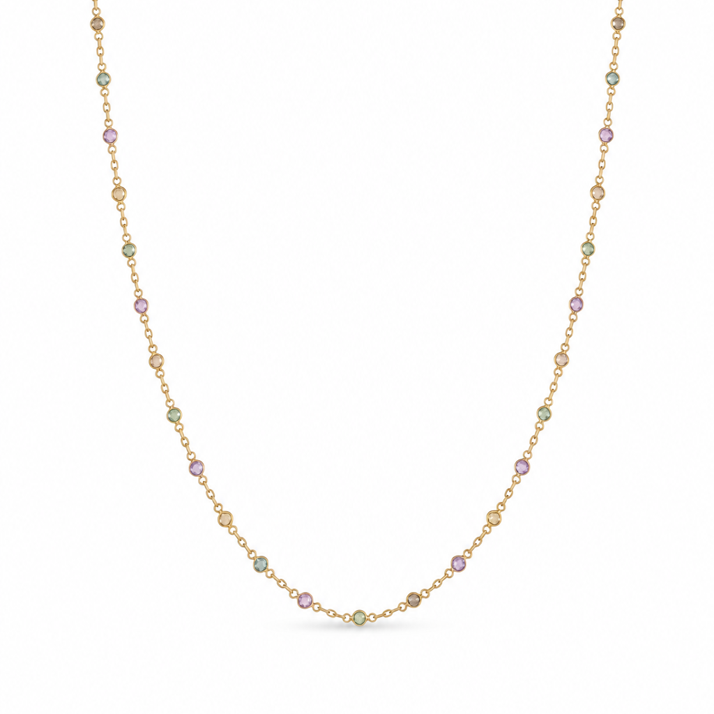 37" keywest chain on white background