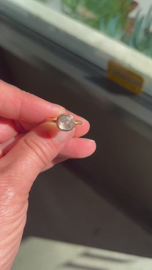 Jamie Joseph Inverted Rustic Diamond Ring