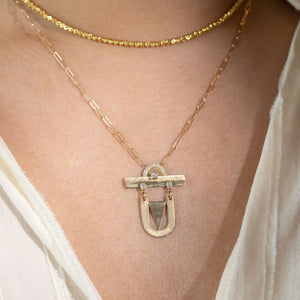JORN 14k Gold Diamond Necklace