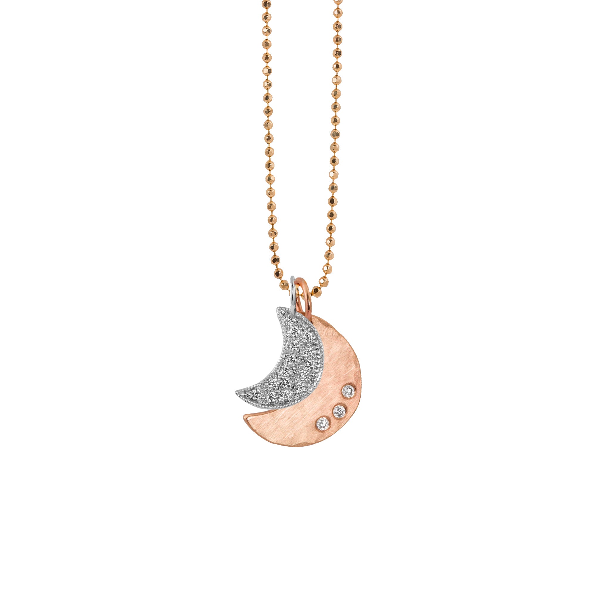 ALEM and ALER 14k Gold Moons