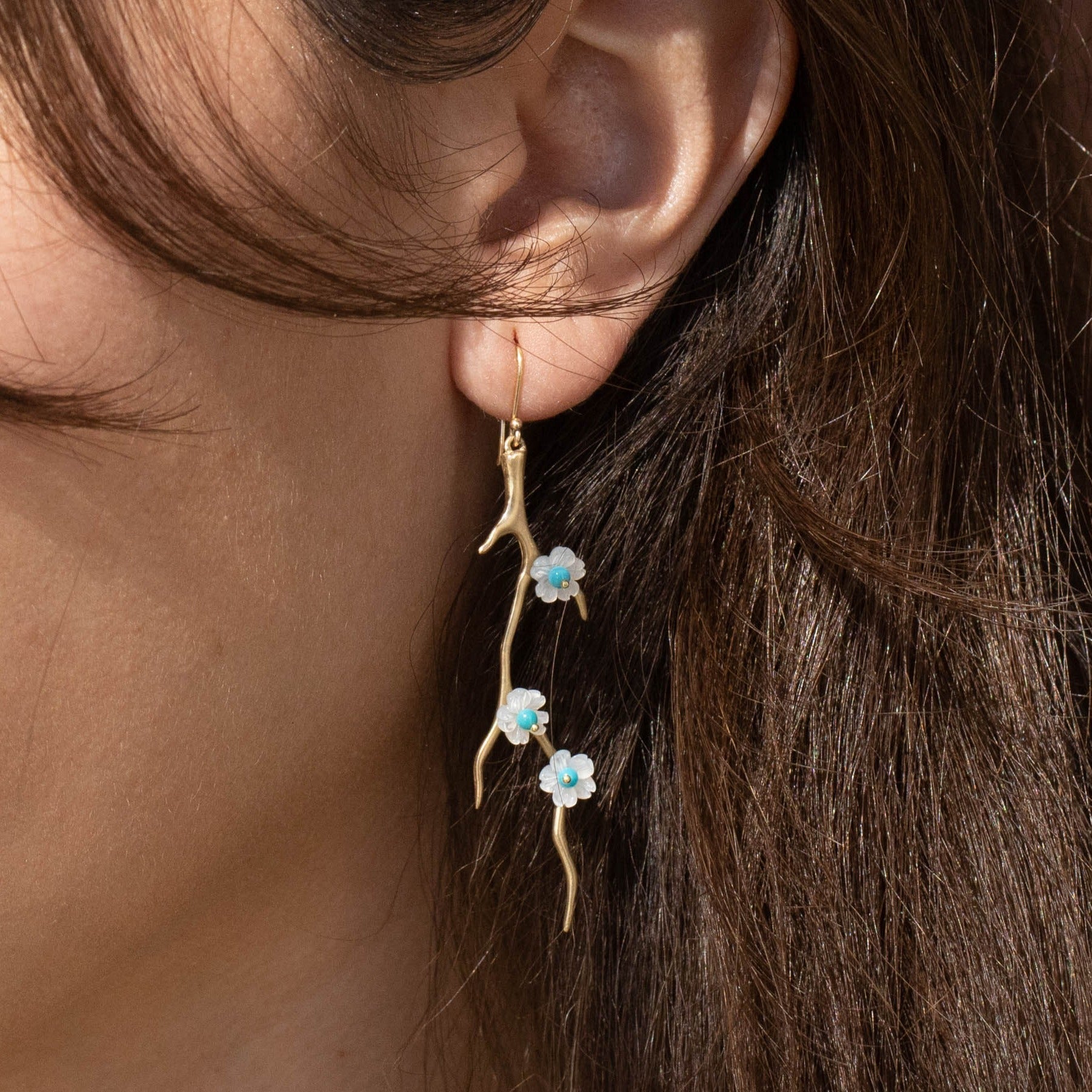 Annette Ferdinandsen Blossom Branch Earrings