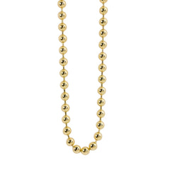 Julez Bryant 14K Gold Large Ball Chain 3mm Yellow Gold / 22