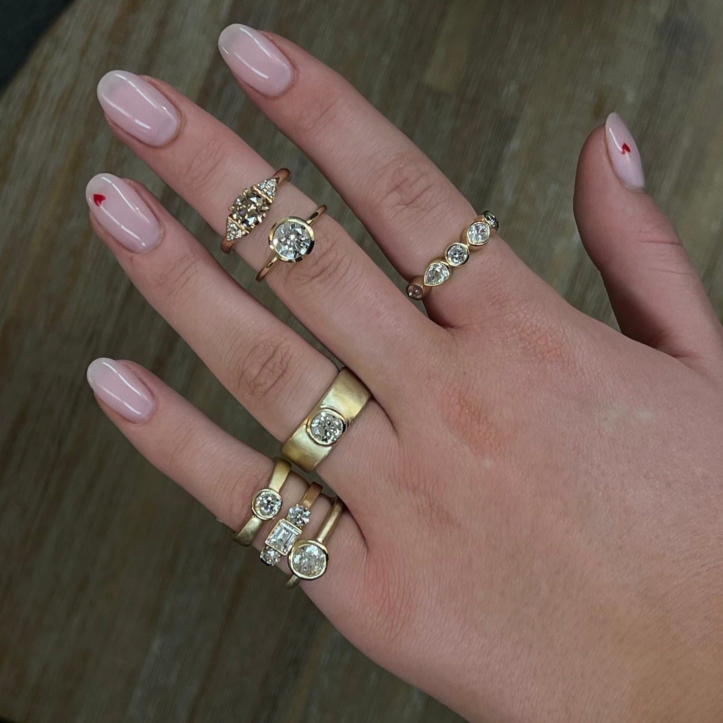 ROSIE 14k Gold Engagement Ring